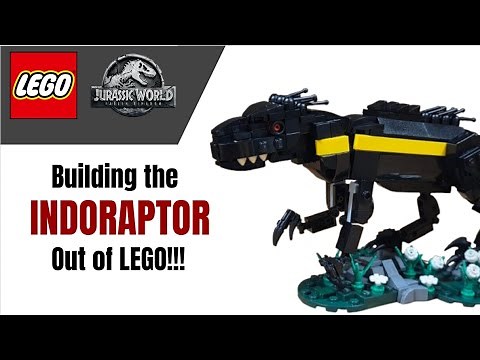 I Built The INDORAPTOR Out Of LEGO!!!
