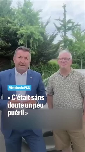 Après la victoire du #PSG, ce samedi 30 mai, le député du groupe EPR Karl Olive, également ancien maire de Poissy, dans les Yvelines, a été aperçu dans sa ville en train de monter sur le capot d'une voiture pour exprimer sa joie. La séquence a suscité de nombreux commentaires négatifs. L'homme politique de 57 ans a réagi ce dimanche sur X, évoquant un moment « un peu puéril ». Il ajoute qu'il n’y a eu « ni dégradation, ni mise en danger de qui que ce soit. L’ambiance était amicale, festive et bo