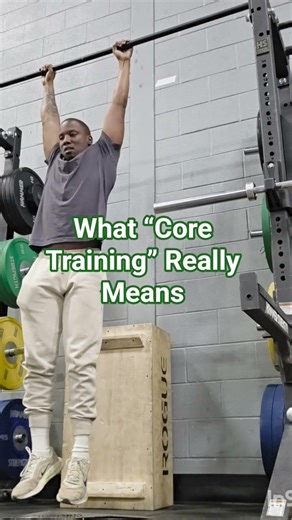 True core training = anti-movement + control, not just crunches. #corestrength #coreworkout#corepro