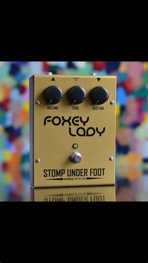 Stomp Under Foot / Fuzz Pedals on Instagram: "This Foxey Lady pedal features a rare and intriguing circuit that stands out from the usual designs. While Electro-Harmonix manufactured all of Guild’s pedals, I’ve never seen this particular circuit in a Big Muff—only in a Foxey Lady. It combines the low-end grit of a Russian Muff with the soaring, smooth lead tones of the Ram’s Head circuit. Additionally, a capacitor change in the tone section adds mids, eliminating the typical mid-scoop for a full