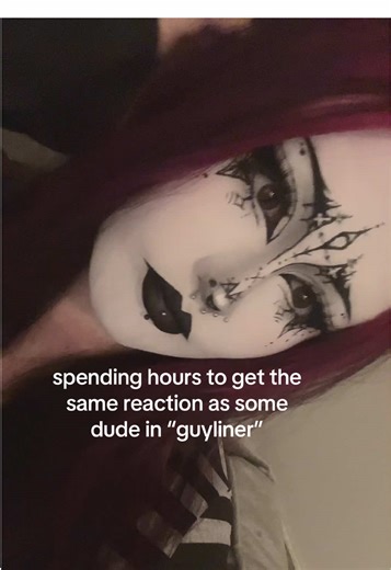 i could write essays on this actually #goth #gothmakeup #dublin #07 #moderngoth