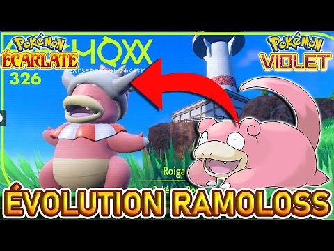 EVOLUTION de RAMOLOSS en ROIGADA | Pokémon Violet et Ecarlate