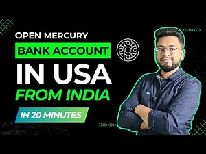 Open USA Bank Account from India in 2023 | Mercury Bank Account in Hindi