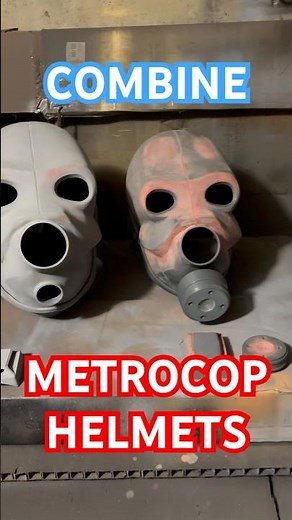 WEARABLE Combine Metrocop Half-Life Helmets! #halflife3 #halflife #valve #cosplay #helmet
