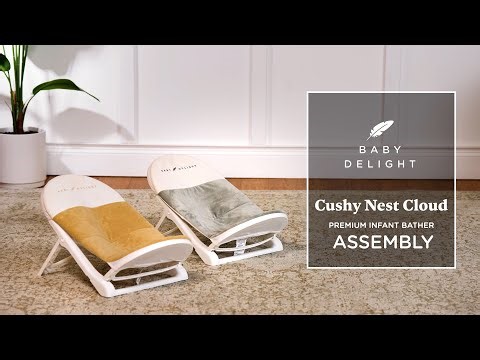 How to Set Up the Cushy Nest™ Cloud Infant Bath | Baby Delight