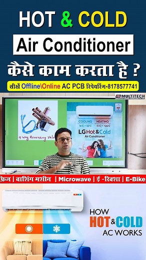 41K views · 947 reactions | Hot & Cold Air Conditioner कैसे काम करता...