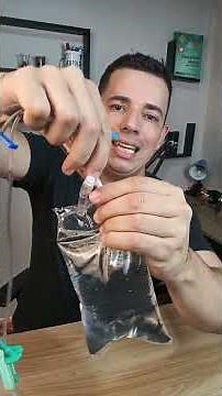 como montar um soro com equipo e polifix de uma forma simples e fácil