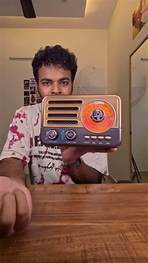 Premium Retro Bluetooth Speaker with FM Reception