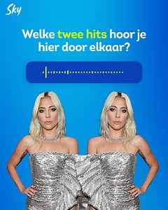 2.6K views · 13 comments | Welke hits van Lady Gaga hoor je hier door elkaar? Luister vandaag goed naar Sky Radio, want je maakt kans op €1000 als je twee hits van Lady Gaga achter elkaar hoort! | Sky Radio | Facebook