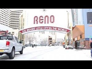 Snow in Reno Nevada by Dr Riar