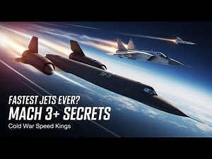 0 to 3,000 KM/H: The Fastest Fighter Jets Ever Built