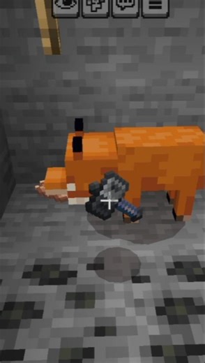 Fox Storage Trick in Minecraft 🦊💡