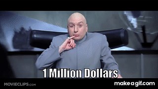 One Million Dollars - Austin Powers: International Man of Mystery (2/5) Movie CLIP (1997) HD on Make a GIF