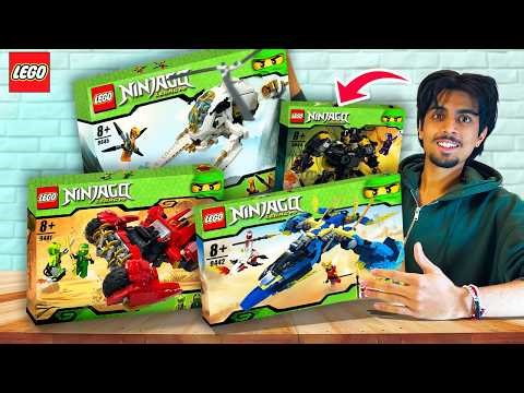I Built MODERN DAY Golden Weapon Vehicles | Ninjago 15th Anniversary