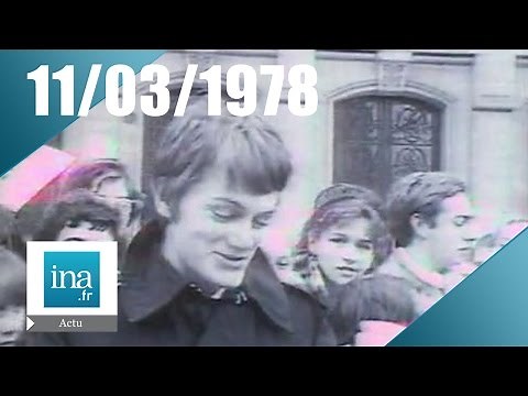 8 p.m. Antenna 2 of March 11, 1978 - Claude François is dead | nINA Archive