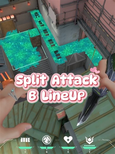 Effective Split Attack Lineup for Valorant Sage