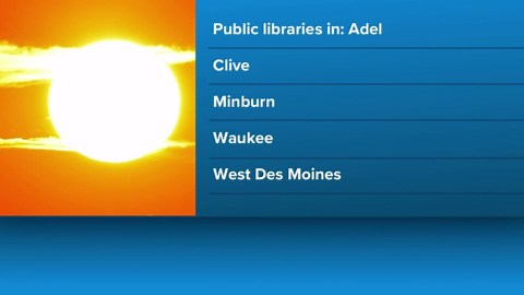 Dallas County EMA activates cooling centers ahead of extreme heat