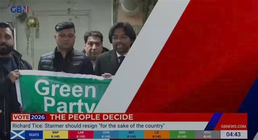 今回の地方選挙で大人気なイギリスの極左政党の緑の党選挙の勝利を祝っている支援者がもはや英語を喋ってないんですが…しかもこの政党は、思いっきりパレスチナ支援