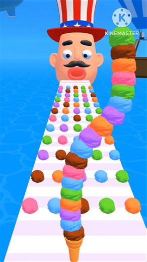 মরিচ আইসক্রিম খেয়ে পালালো 😁🌶️| Stacky Ice Cream Run Funny Gameplay #shorts #viralshorts #gaming