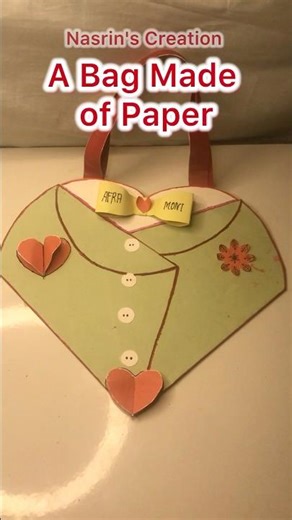 Beautiful Handmade Paper Bag | Easy Paper Craft Idea | DIY Paper Bag