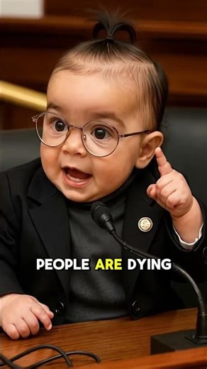 🌮 “I Was Waitressing in a Taco Shop” — Baby AOC’s Fiery Testimony in Baby Congress Shocks Everyone 👶