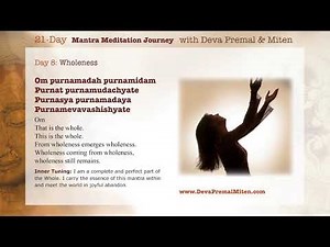 Deva Premal & Miten: 21-Day Mantra Meditation Journey - Day 8