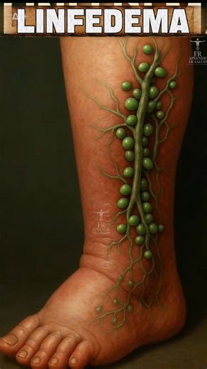 El linfedema es una inflamación crónica causada por la acumulación de linfa debido a una obstrucción o daño en el sistema linfático. Generalmente afecta brazos o piernas, generando hinchazón, pesadez y mayor riesgo de infecciones. 👉 Educar es salvar vidas. Comparte este mensaje. #Linfedema #SistemaLinfático #Anatomía #Salud #Medicina #CuidadoDelCuerpo #Lymphedema #LymphaticSystem #Health #Medicine #लिम्फेडेमा #लसिका_प्रणाली #स्वास्थ्य #Linfedema #SistemaLinfático #Saúde | Aprende de salud , lea