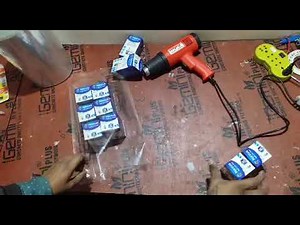 LED Bulb packing| heat shrink packing| polothene packing