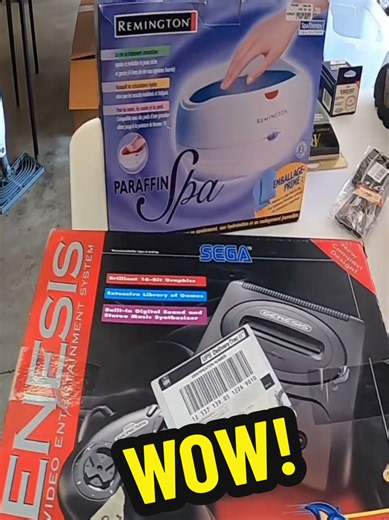 Sega Genesis Complete in Box Found at Garage Sale — $150 Deal?