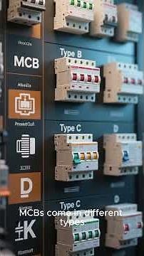 How MCB Protects Your Home ⚡ | Overload & Short Circuit Explained #MCB #homewiring #circuitbreaker