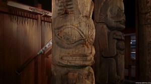 Haida potlatch pole