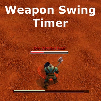 WeaponSwingTimer WoW Classic Addon 1.13 - Warcraft Tavern