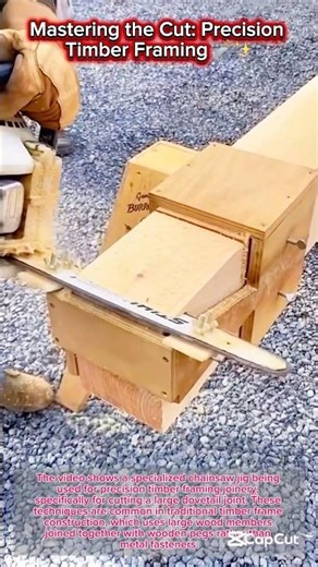 Mastering the Cut: Precision Timber Framing 🪚✨