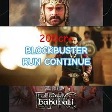 🔥 Bahubali The Epic Day 2 – Blockbuster Run Continues! 💥