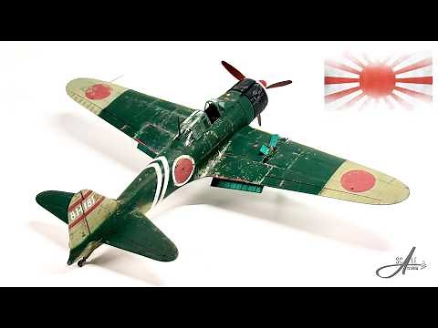 Building the Legendary Zero!! A6M2 Type 21 - Eduard 1/48 | Full build