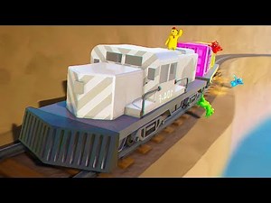 Hold On To The Train Challenge - Gang Beasts