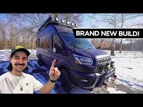 Ford Transit Camper Build That Will Blow Your Mind - Full Tour