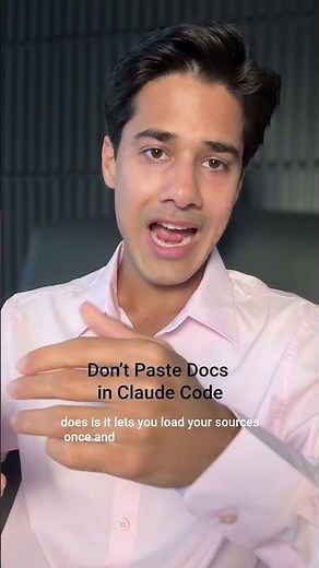 Stop Pasting Docs Into Claude Code