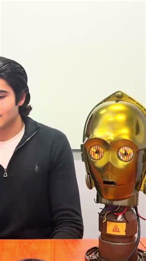 REAL WORKING C-3PO??? #ai #starwars #c3po #maker #tech #innovation