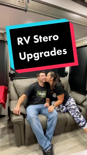 We finally completed our surround soundsystem in our RV