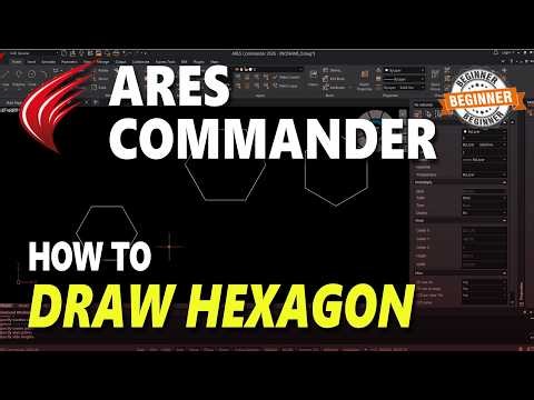 How To Draw Hexagon In Ares Commander