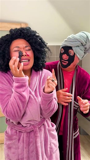 This Face Mask Totally Surprised Me! 🤦‍♀️🤣 #Beauty #Funny