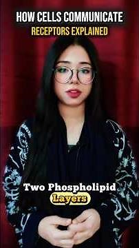 Cell Signaling Made Easy | Biology Short #Receptors #biochemistry