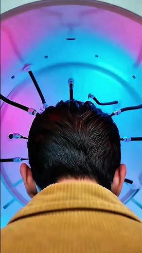 Dubai’s AI HAIR POD Will Blow Your Mind ⚡ Robot Hair Machine 3.0 X Instant Hair Adding! #shorts