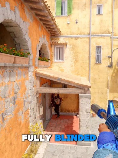 CS2 Inferno - EASY Self Popflash from BALCONY! #cs2 #counterstrike
