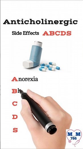 Anticholinergic Side Effects