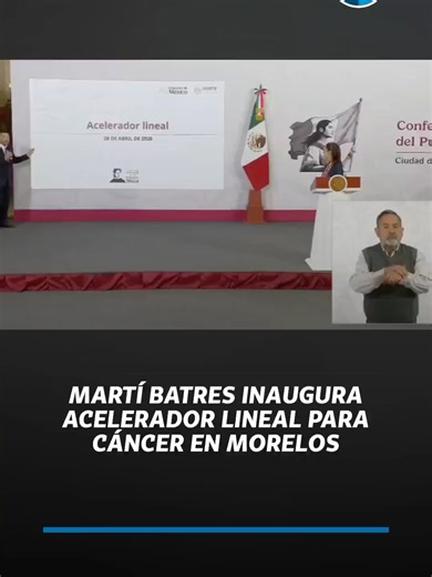 Martí Batres inauguró el nuevo acelerador lineal en el Hospital Centenario de la Revolución Mexicana. Este equipo cuenta con la tecnología más avanzada y tiene como objetivo combatir diversos tipos de cáncer, fortaleciendo la infraestructura médica del país. #Noticia #Mexico #Salud