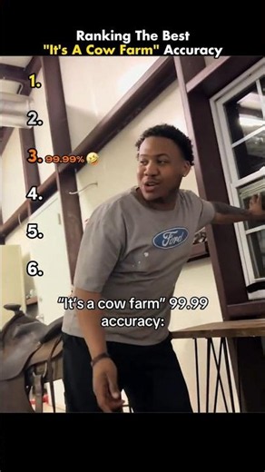 Ranking The Best "It's A Cow Farm" Accuracy Moments 🐂