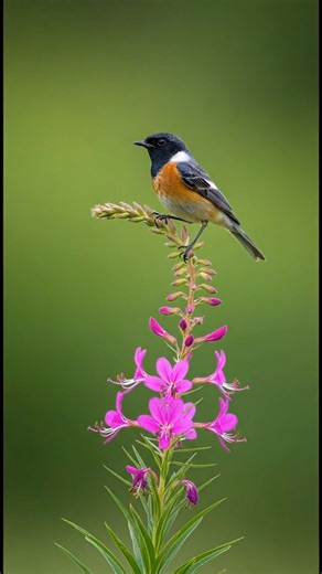 54K views · 3.4K reactions | Nature’s Tiny Model Posing on a Flower Stem!  #nature #natgeowild #birdwatching #animals #birds #natgeoindia #trendingreels | The Truth Around Us | Facebook