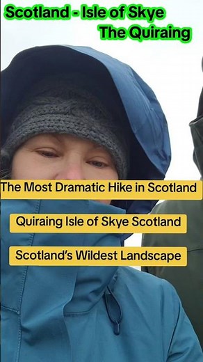 The Most Dramatic Hike in Scotland Quiraing Isle of Skye Scotland Scotland’s Wildest Landscape